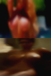 Hispanic horny and mixed woman.